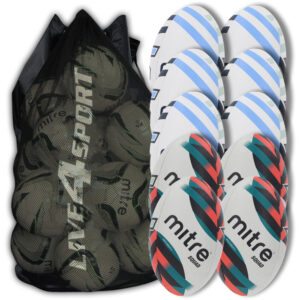 Squad & Grid Mixed 10 Rugby Ball Deal - Size 4