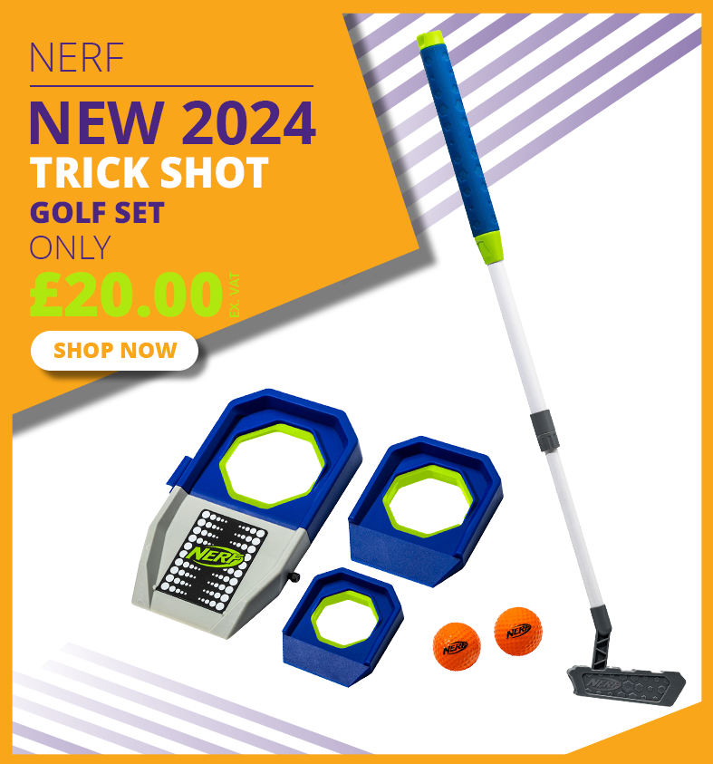 Live4Sport Nerf Trick Shot Golf Set