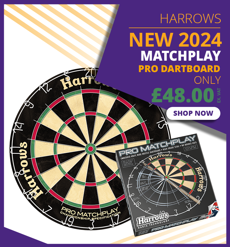 Live4Sport Harrows Matchplay pro Dartboard
