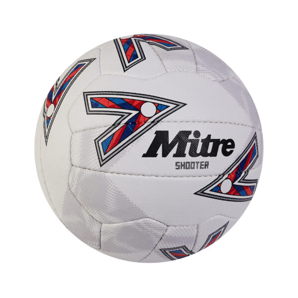 Shooter Netball - White/Red - Image 3