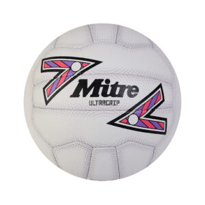 Ultragrip Netball - White/Black