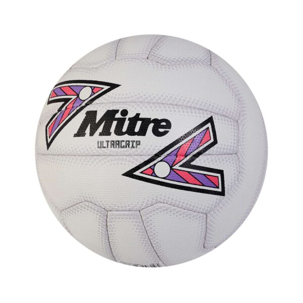 Ultragrip Netball - White/Black - Image 2