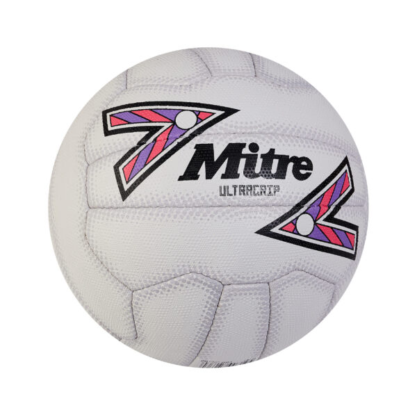 Ultragrip Netball - White/Black - Image 3