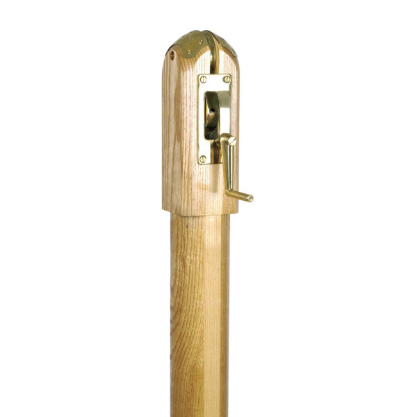 Wood Round Post - Image 2
