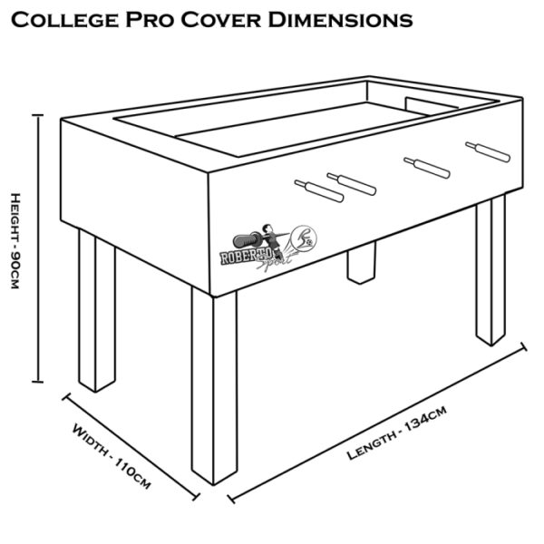 College Pro Cover Table Football Table - Image 2
