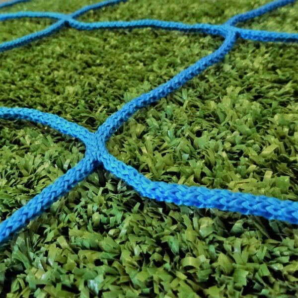 5-a-side - 12ft x 4ft - Royal Blue 4mm Heavy Duty Goal Net - Image 2