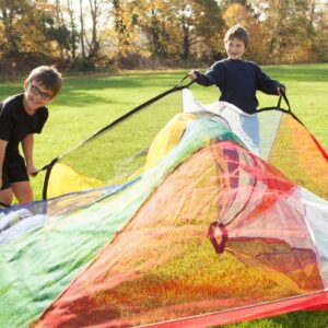 Coloured Mesh Parachute