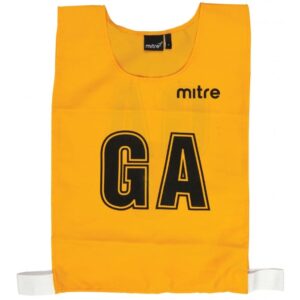 Netball Pro Training Bib - Yellow (Pack of 7)