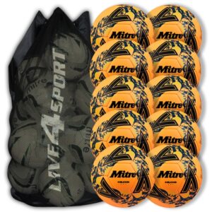 Calcio One Orange 10 Ball Deal Plus FREE Bag