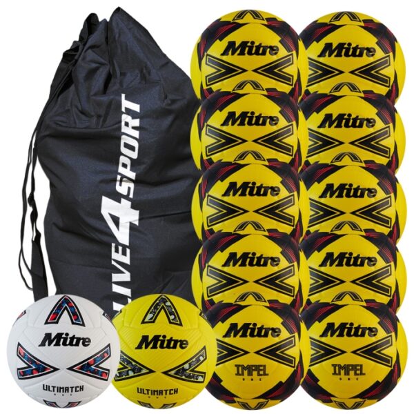 Impel One Yellow/Black Matchday Ball Deal