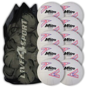 Intercept 10 Netball Deal - White/Purple