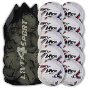 Shooter 10 Netball Deal - White/Red