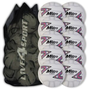 Ultragrip 10 Netball Deal - White/Black