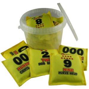 Bean Bags Numbers Set