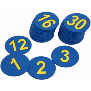 Numbered 1-30 Floor Marker Set