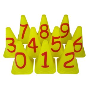 Numbered Cone Set