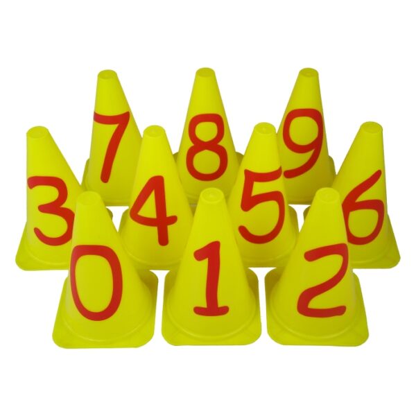 Numbered Cone Set
