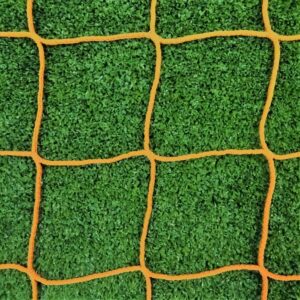 Junior - 21ft x 7ft - Orange 4mm Heavy Duty Goal Net