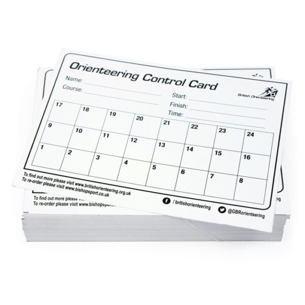 British Orienteering Control Cards