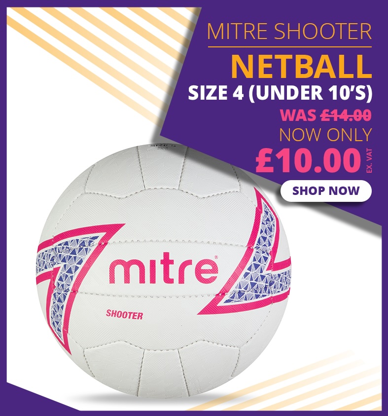 Live4Sport purple Netball Shooter Size 4
