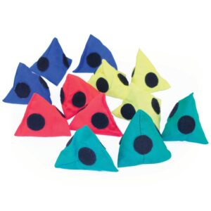Hook and Loop Pyramid Bean Bag