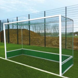 Steel Hockey Goal with PVC Backboards - PAIR