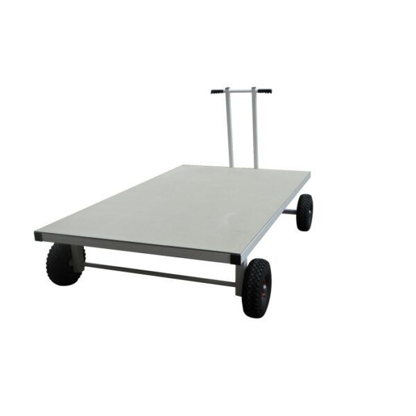 Heavy Duty Mat Trolley with Tyres - Image 4