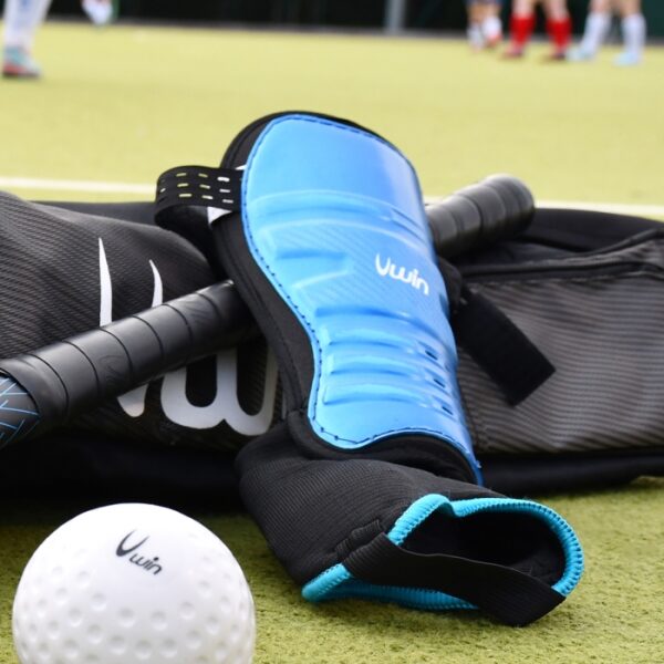 Hockey Shin Guards - Royal - Image 2