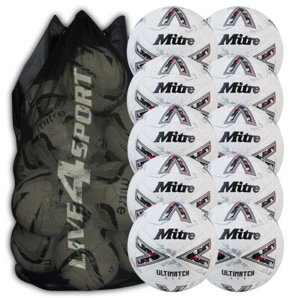 Ultimatch Evo White 10 Ball Deal Plus FREE Bag