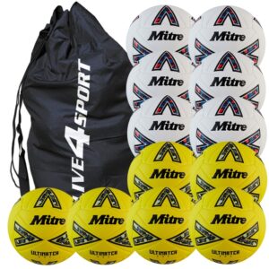 Ultimatch One White & Yellow Mixed 12 Ball Deal