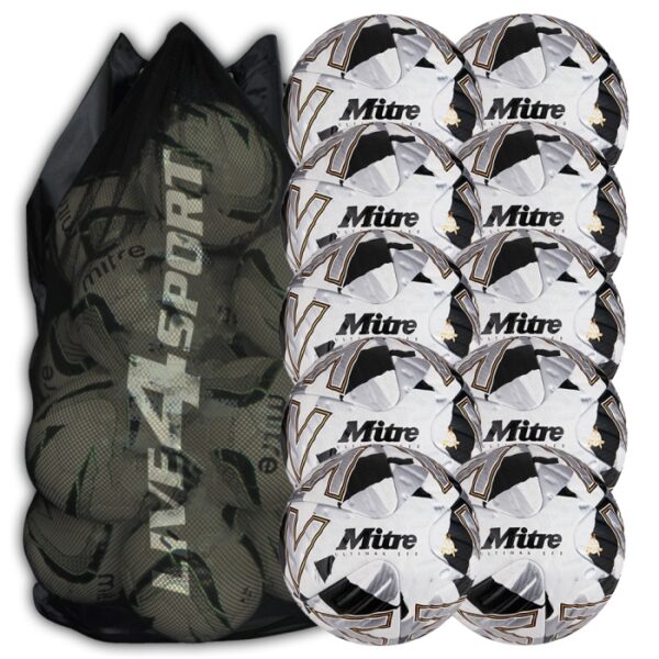 Ultimax Evo White 10 Ball Deal Plus FREE Bag