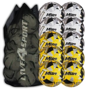 Ultimax Evo White & Yellow Mixed 10 Ball Deal Plus FREE Bag