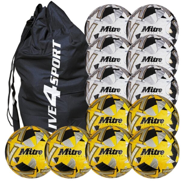 Ultimax Evo White & Yellow Mixed 12 Ball Deal