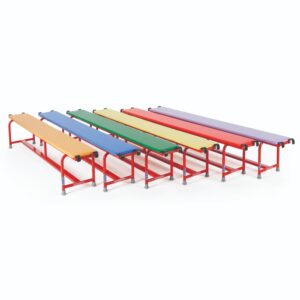 Upholstered Steel Bench - 2m