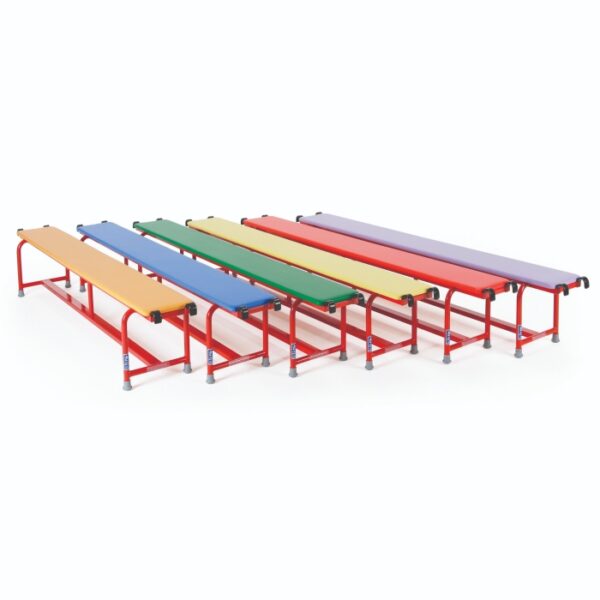 Upholstered Steel Bench - 2m