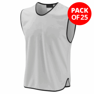 Core Mesh Training Bib White - Pack of 25