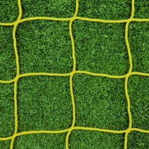Junior - 21ft x 7ft - Yellow 4mm Heavy Duty Goal Net