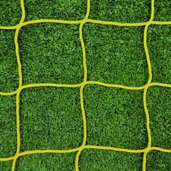 5-a-side - 12ft x 4ft - Yellow 4mm Heavy Duty Goal Net